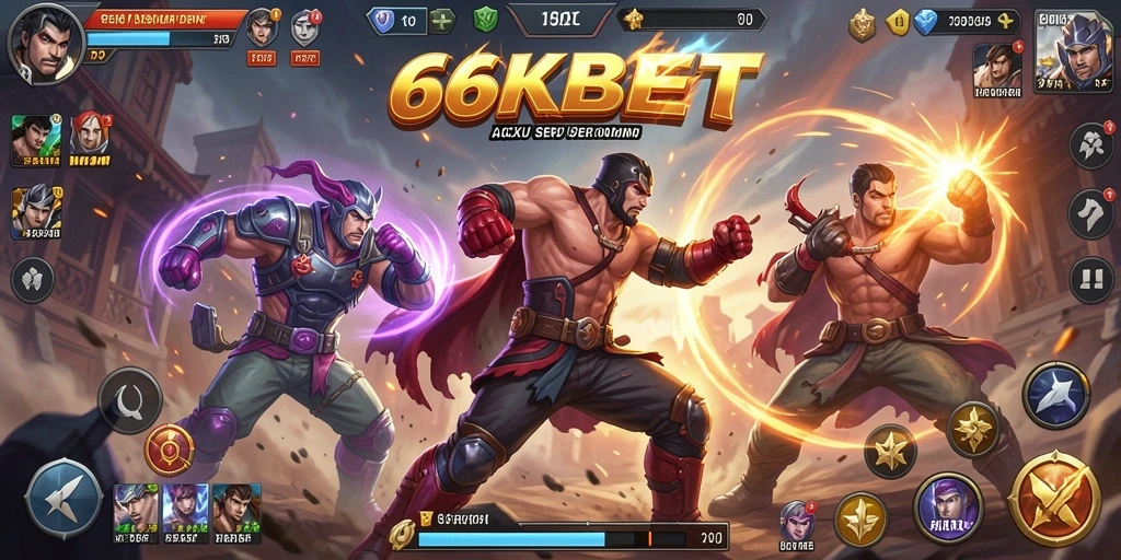 Tampilan menarik gameplay 66KBET yang penuh aksi.