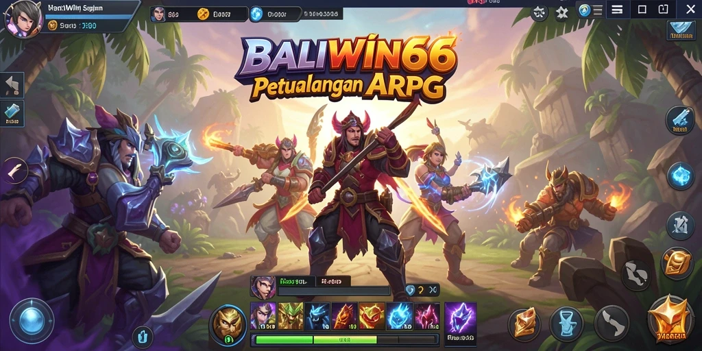 Gameplay seru yang penuh aksi dalam BALIWIN66.