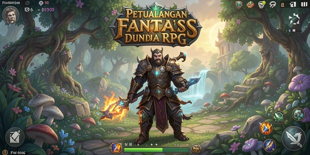 Screenshot gameplay FW66 yang menampilkan aksi RPG seru.