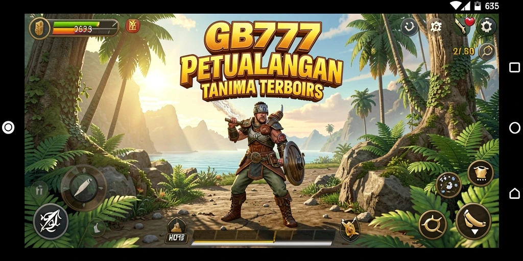 Tampilan gameplay GB777 menampilkan dunia terbuka yang luas dan detail.