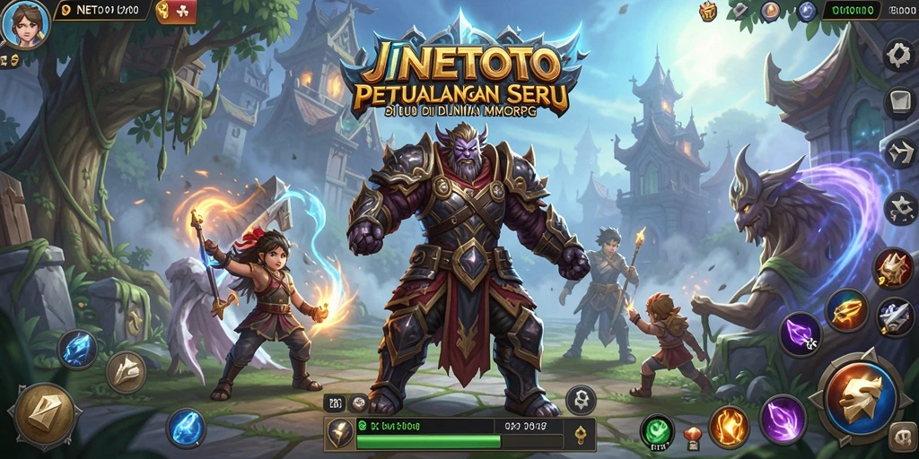 Screenshot gameplay JNETOTO yang seru dan menantang.