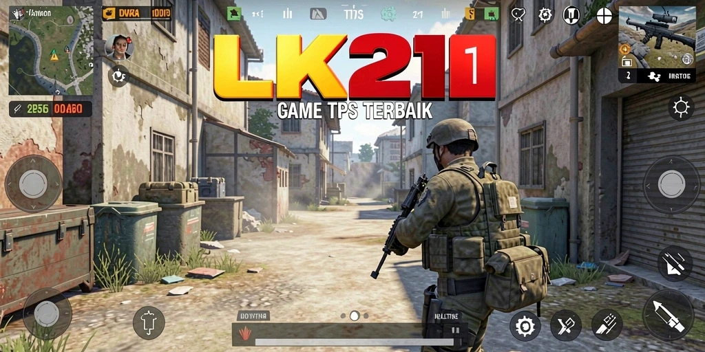 Tampilan gameplay seru dalam LK21 yang penuh aksi.