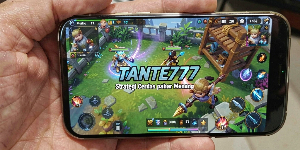 Tampilan menakjubkan dari gameplay strategi TANTE777.